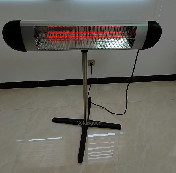 Infrared yoga heater wall mount