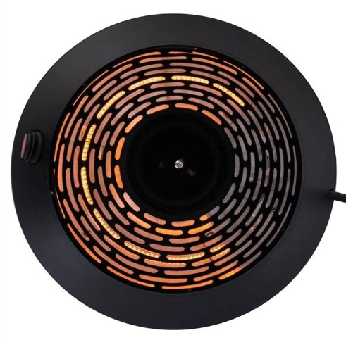 Recessed infrared ceiling heater