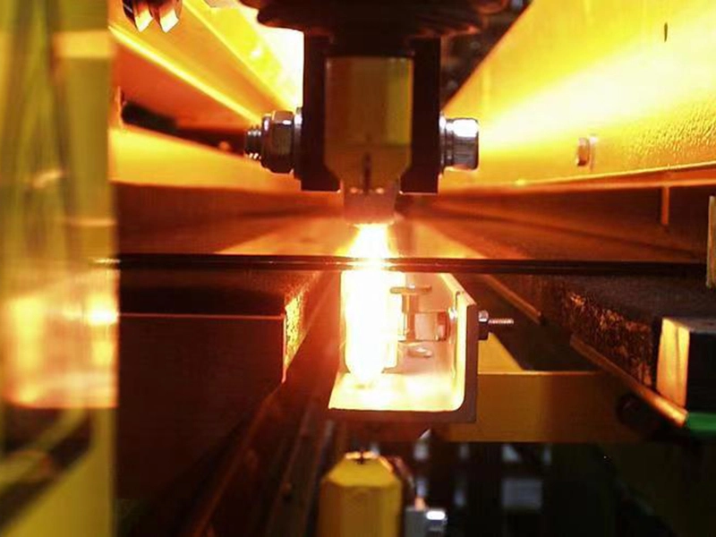 Glass tube sealing lamp